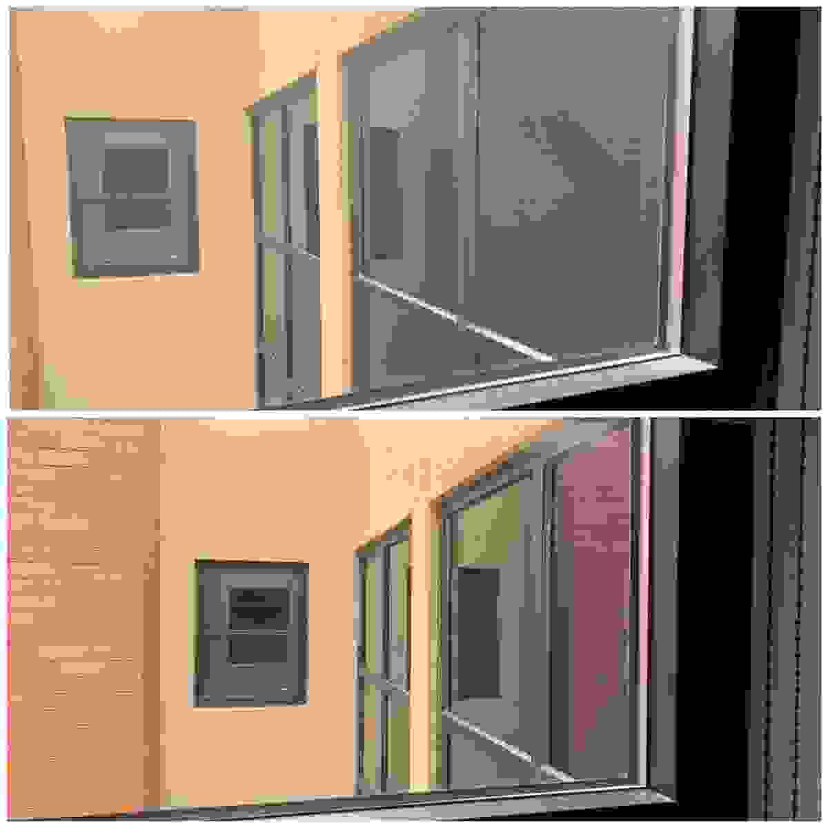 Before and After of very dirty window cleaning in Midlothian TX Before and After of very dirty window cleaning in Midlothian TX