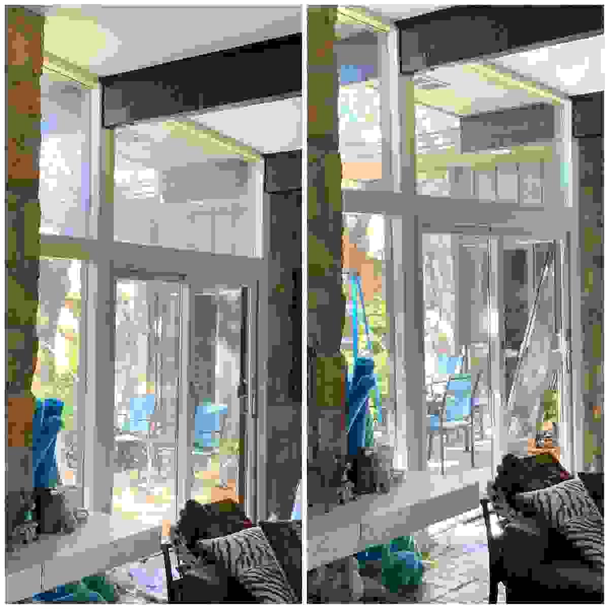 Residential Window Cleaning Before and After Midlothian TX Residential Window Cleaning Before and After Midlothian TX