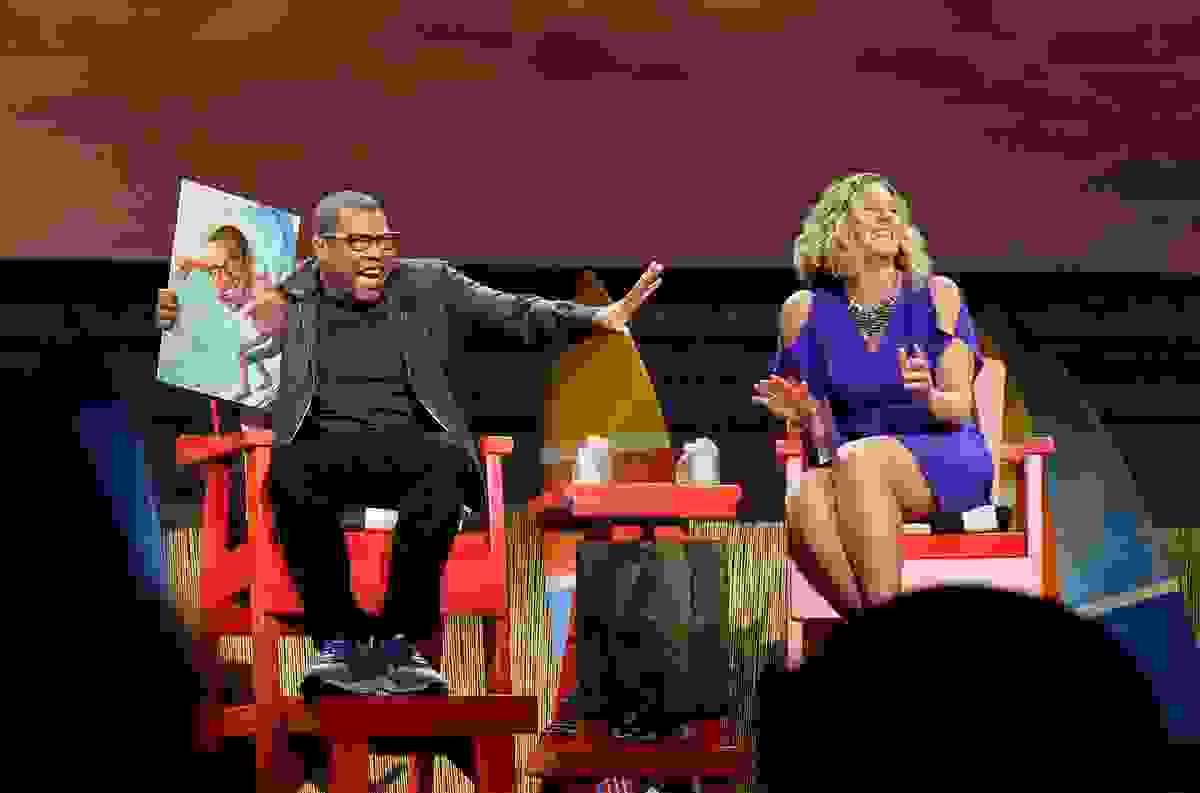 Jordan Peele & Kimberley Chambers at Adobe Sneaks 2016 Jordan Peele & Kimberley Chambers at Adobe Sneaks 2016