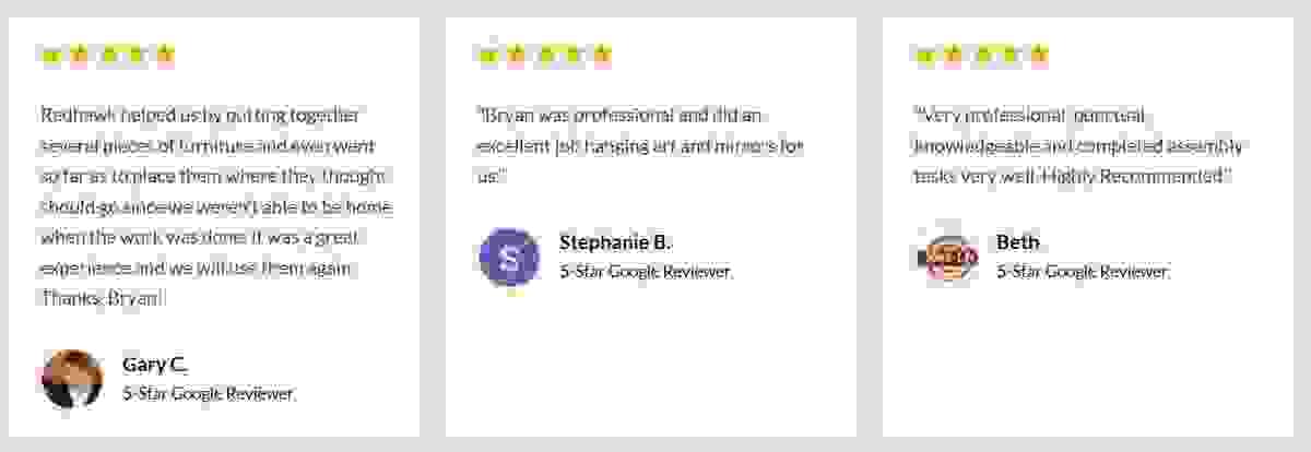 consistent 5 star reviews-furniture assembly Edmond OK consistent 5 star reviews-furniture assembly Edmond OK