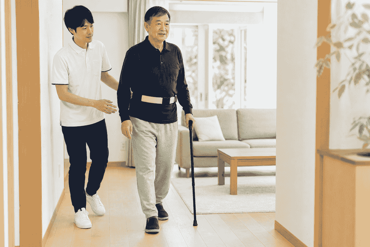 課題指向型訓練を行っている画像 課題指向型訓練を行っている画像