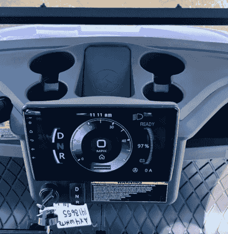 console of Sierra LSV AX1