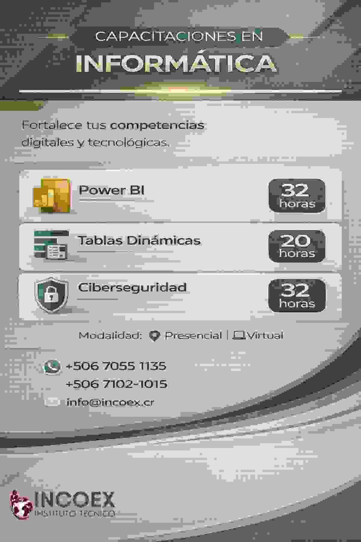 We offer modalities of study in person and virtual, allowing our students to choose the option that best suits their needs. Flexible Modality What do we do Technical professional institute in Costa Rica that offers technical careers, specialized training, and practical training oriented to the labor market. We have updated programs, qualified teachers, and in-person and virtual modalities. We offer modalities of study in person and virtual, allowing our students to choose the option that best suits their needs. Flexible Modality What do we do Technical professional institute in Costa Rica that offers technical careers, specialized training, and practical training oriented to the labor market. We have updated programs, qualified teachers, and in-person and virtual modalities.