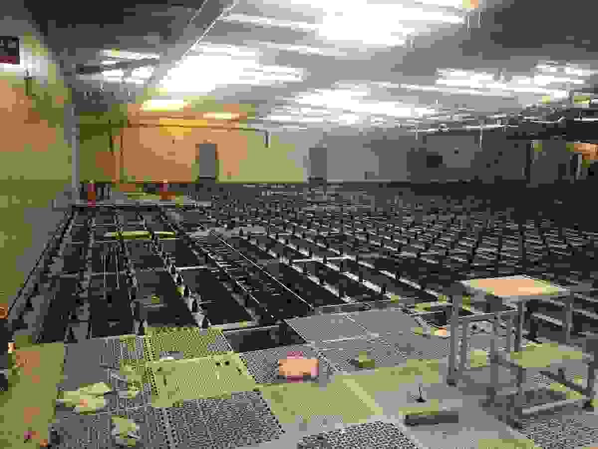 無塵室高架地板清除空間獲得釋放 無塵室高架地板清除空間獲得釋放