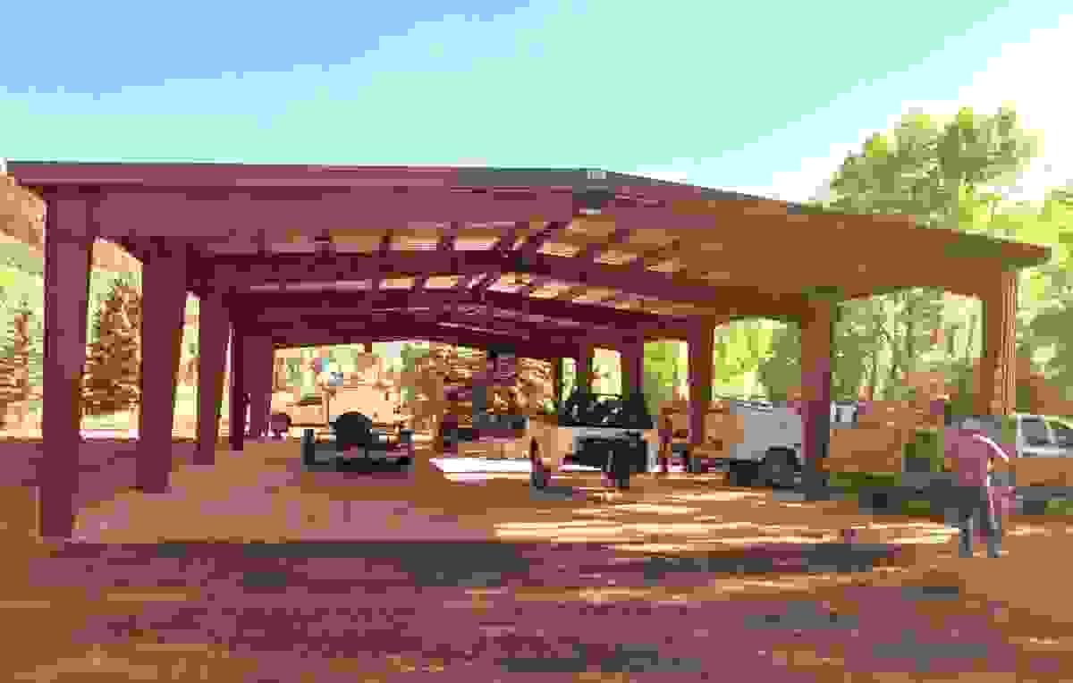 Rico CO park pavilion