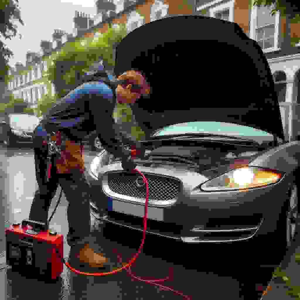 Car breakdown tow