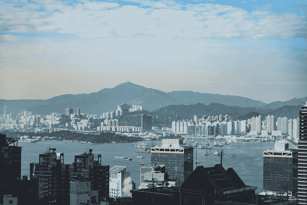 高層B戶型實拍照片  Shot from Top Floor Room B Balcony