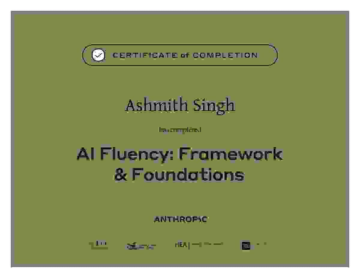 AI Fluency Anthropic Claude AI Fluency Anthropic Claude