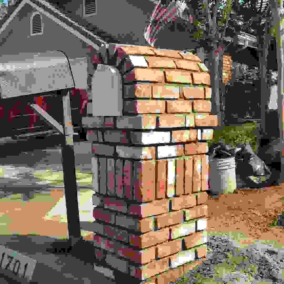 security brick mailbox