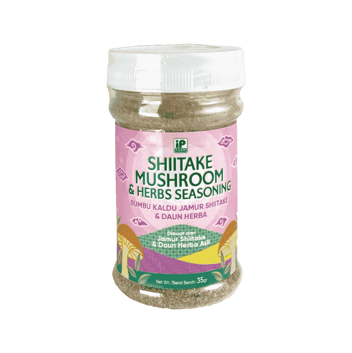 Bumbu Kaldu Jamur Shiitake dan Daun Herba