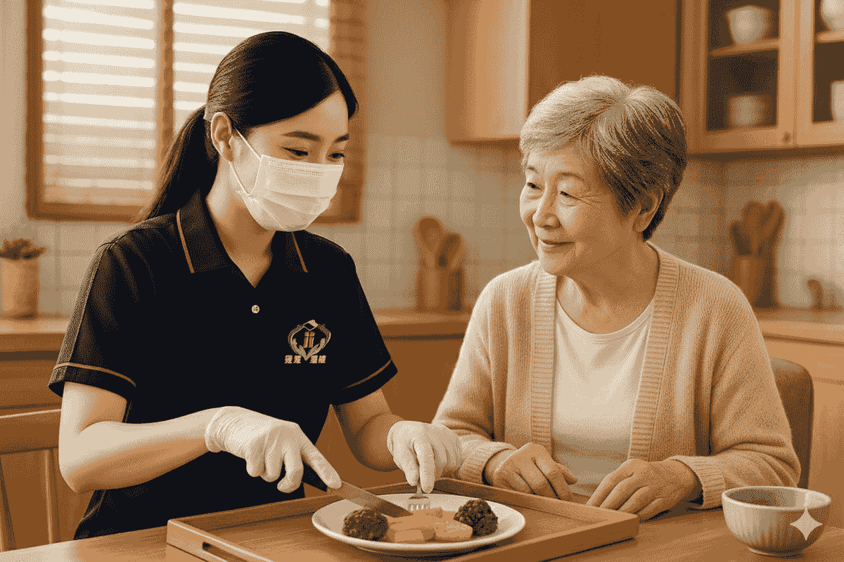 士林冠冕居服員提供備餐及進食服務 | 士林居家照顧、北投居家長照、中山居家照護 士林冠冕居服員提供備餐及進食服務 | 士林居家照顧、北投居家長照、中山居家照護