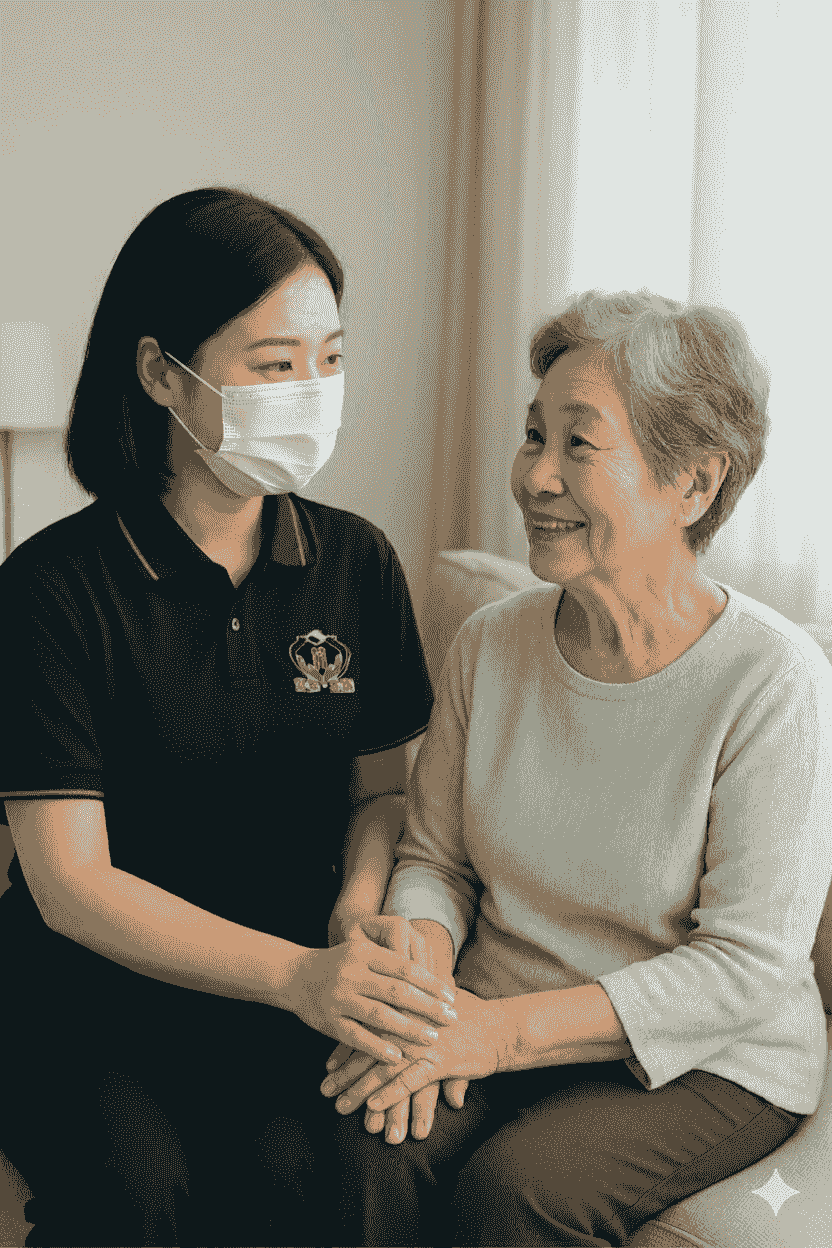 冠冕居家長照讓長輩在熟悉環境中延續良好生活品質 冠冕居家長照讓長輩在熟悉環境中延續良好生活品質