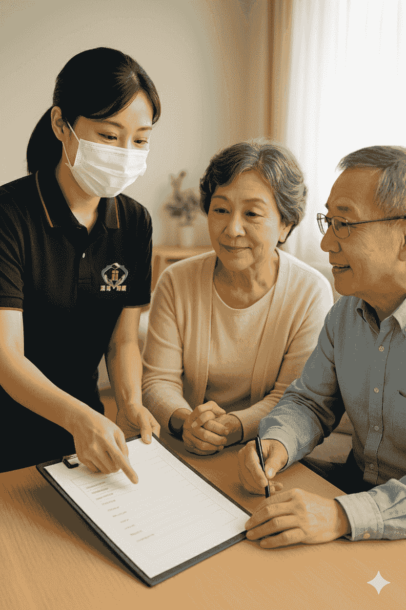 冠冕居家長照為客戶提供客製化居家照護方案 冠冕居家長照為客戶提供客製化居家照護方案