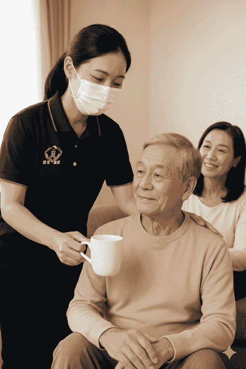 冠冕居家長照協助家庭減輕照顧壓力 冠冕居家長照協助家庭減輕照顧壓力