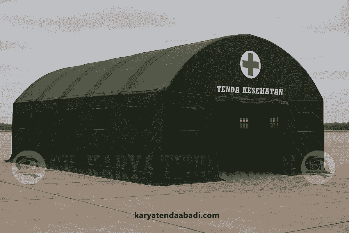 Tenda Lorong / Pengungsi / BNPB - Karya Tenda - Tandu