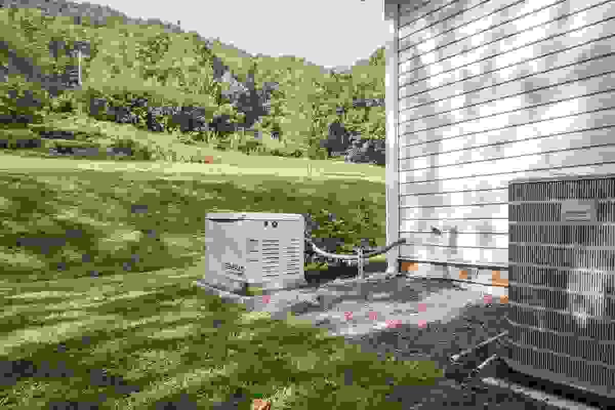 Generator Installed at Rural WNC Home Generator Installed at Rural WNC Home