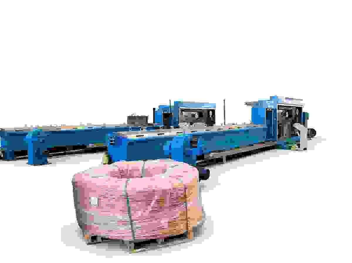 450/13DL Copper rod breakdown machine with annealer 450/13DL Copper rod breakdown machine with annealer