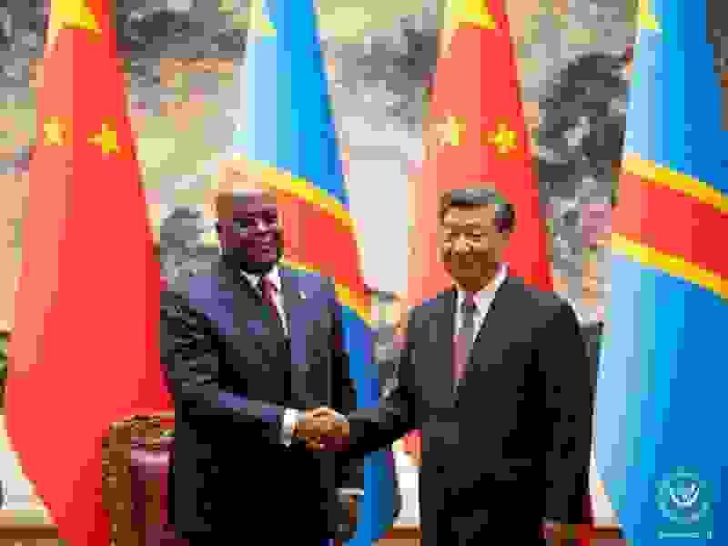 Le Président de la République Démocratique du Congo et son Homologue Chinois.