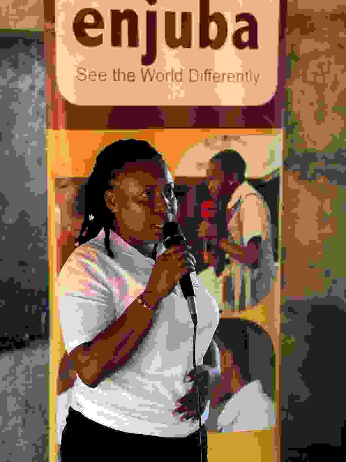 Ms Masitula, Knowledge for children Initiative at the Masaka Teacher Training.