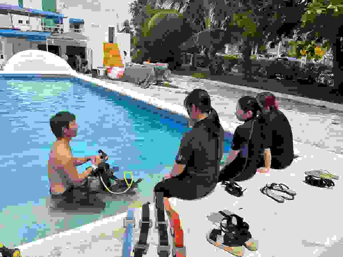 Japanese staff are stationed, and you can use it with peace of mind without worrying about the language barrier. Support in Japanese Our company's service This is a diving service run by Japanese people located in Cancun, a resort area in Mexico.