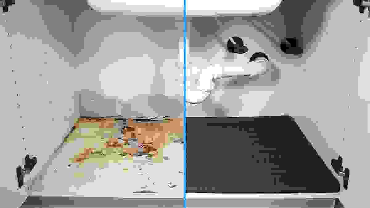 How to fix a water leak under the kitchen sink water