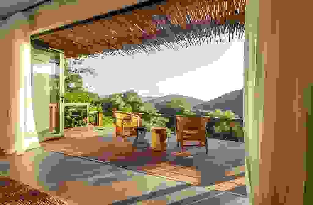 Luxury suite with private deck overlooking the African wilderness Luxury suite with private deck overlooking the African wilderness