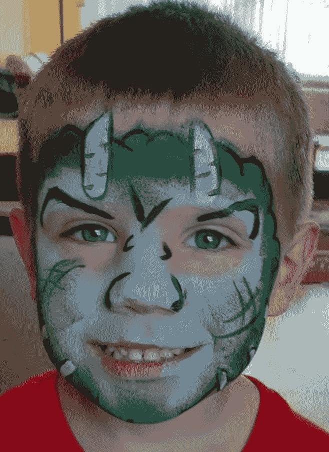 Schminken in Almere - monster