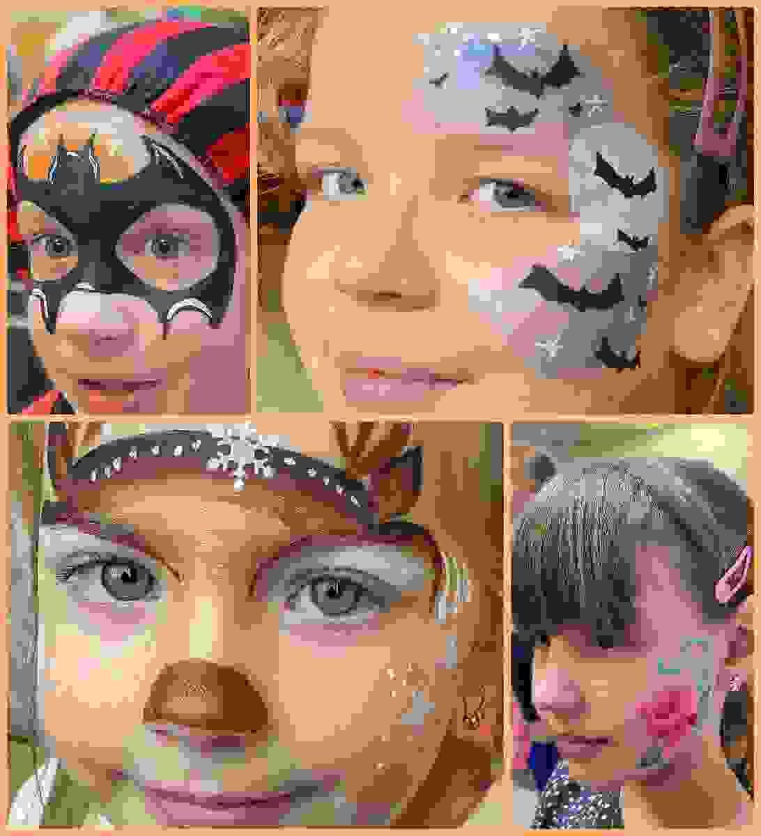 Schminken in Almere - collage Schminken in Almere - collage