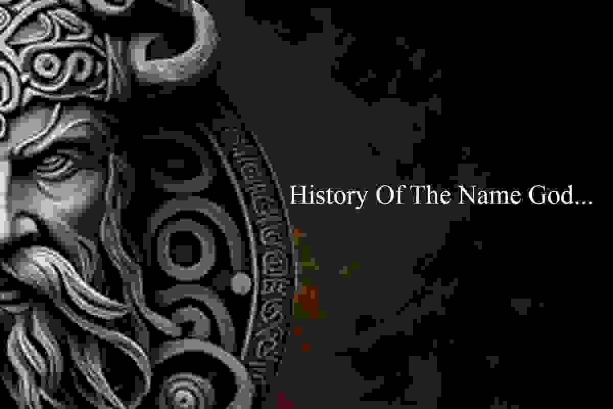 History of the name God