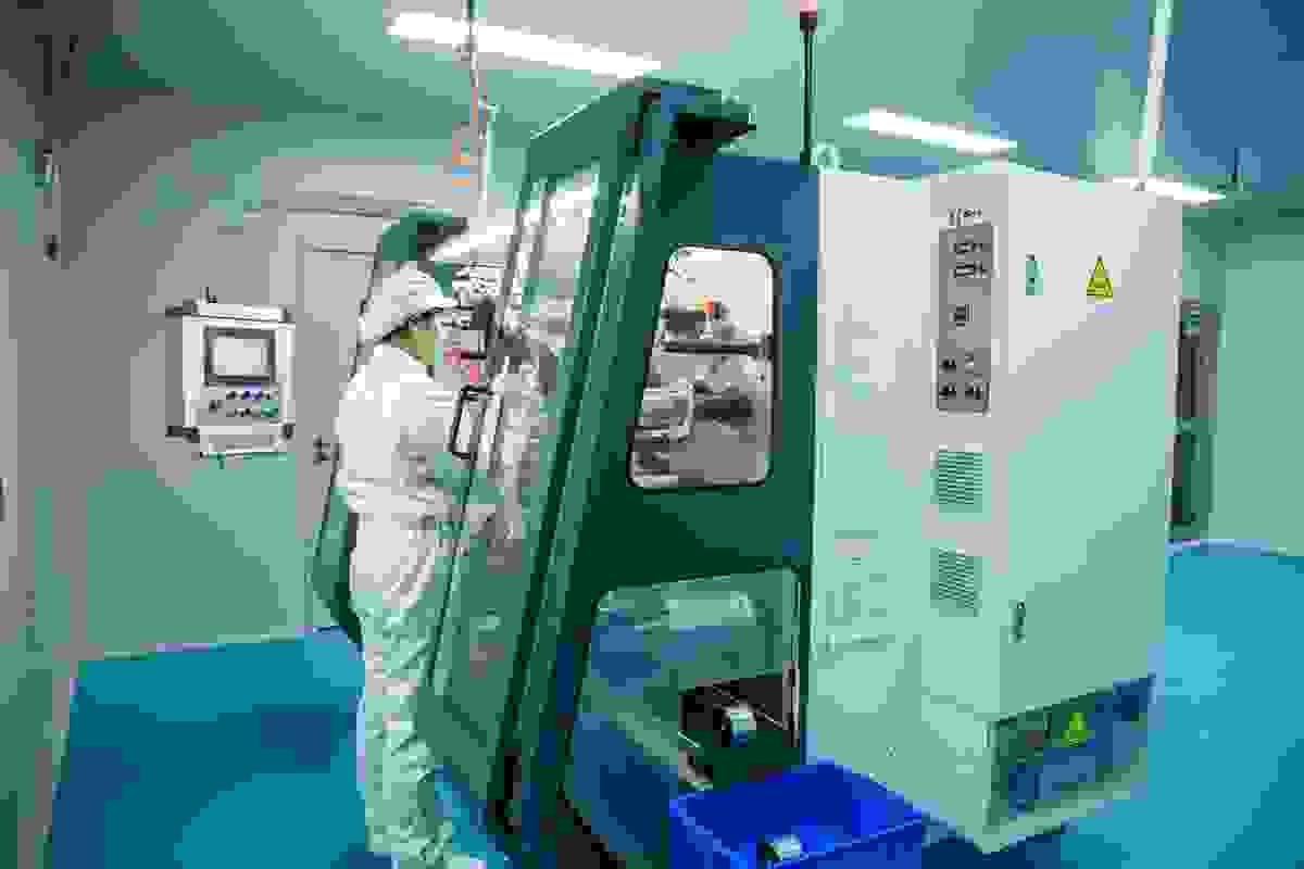Capacitor Winding Workshop/Self-healing Low-voltage Power Capacitor