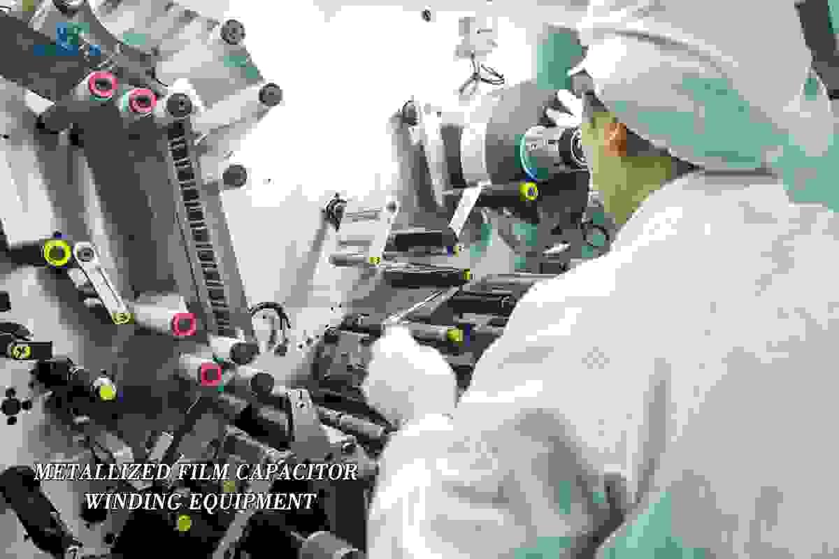 Capacitor Winding Workshop/Self-healing Low-voltage Power Capacitor