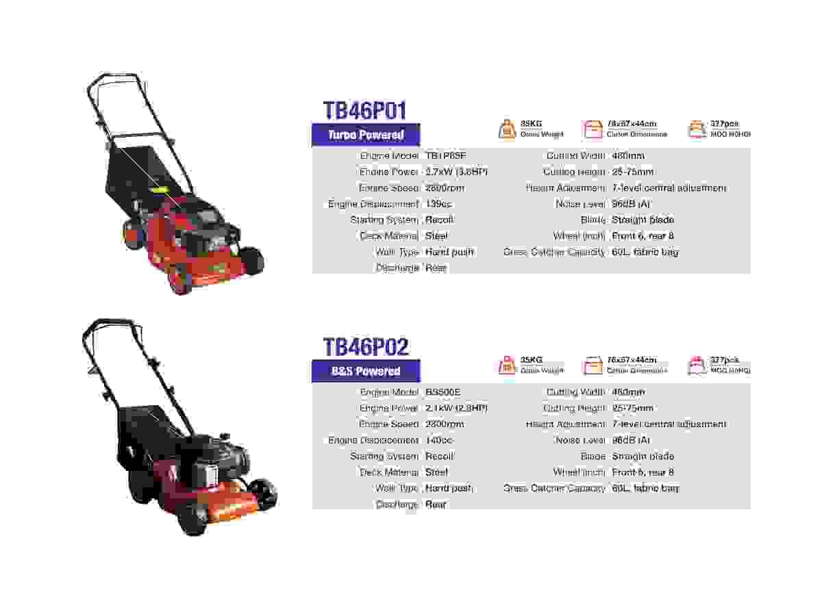 18-inch (460mm) Gasoline Mowers 4
