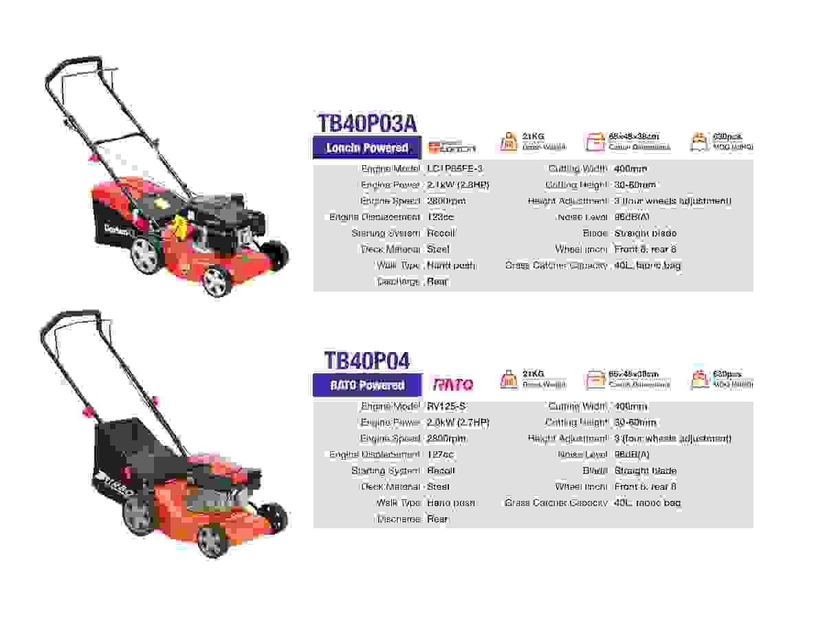 16-inch (400mm) Gasoline Mowers 6