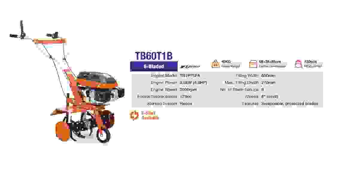 Gasoline Mini Tillers 6