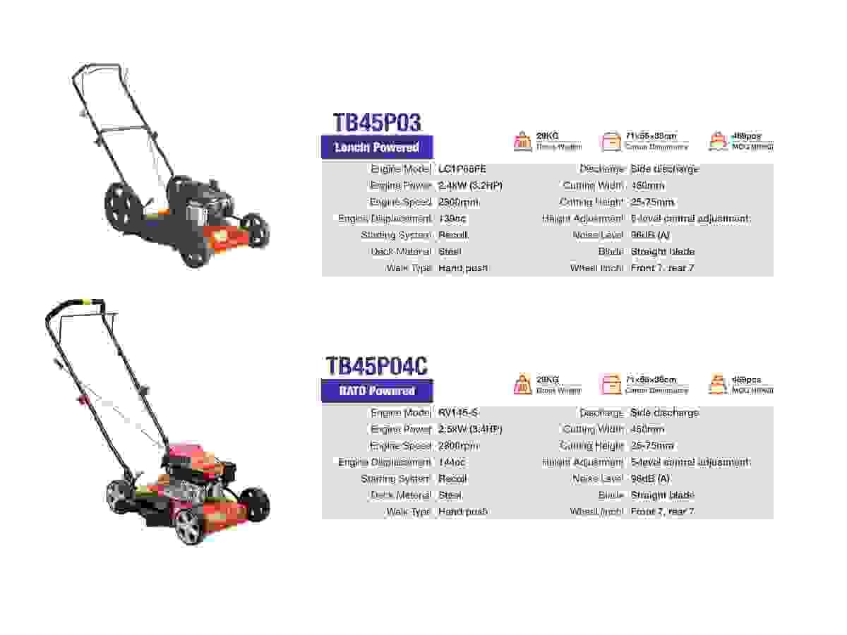 Side-Discharge Gasoline Mowers 5