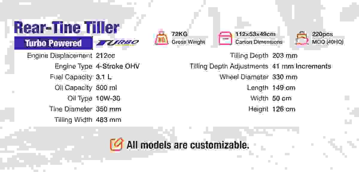 Rear-Tine Tiller 4