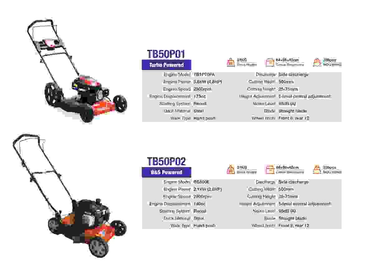 Side-Discharge Gasoline Mowers 6