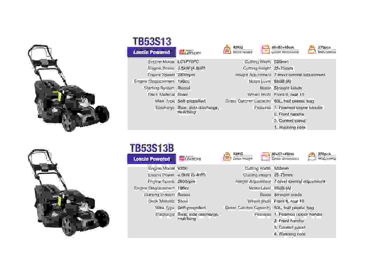 21-inch (530mm) Gasoline Mowers 6