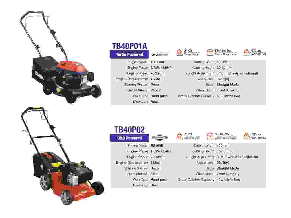 16-inch (400mm) Gasoline Mowers 5