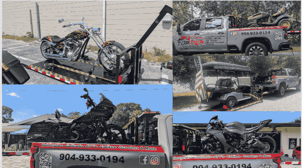 top tier towing & transport motorcycle transport near me