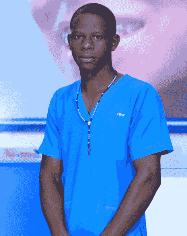  Dr Felix Musimbi  our Dental Assistant 