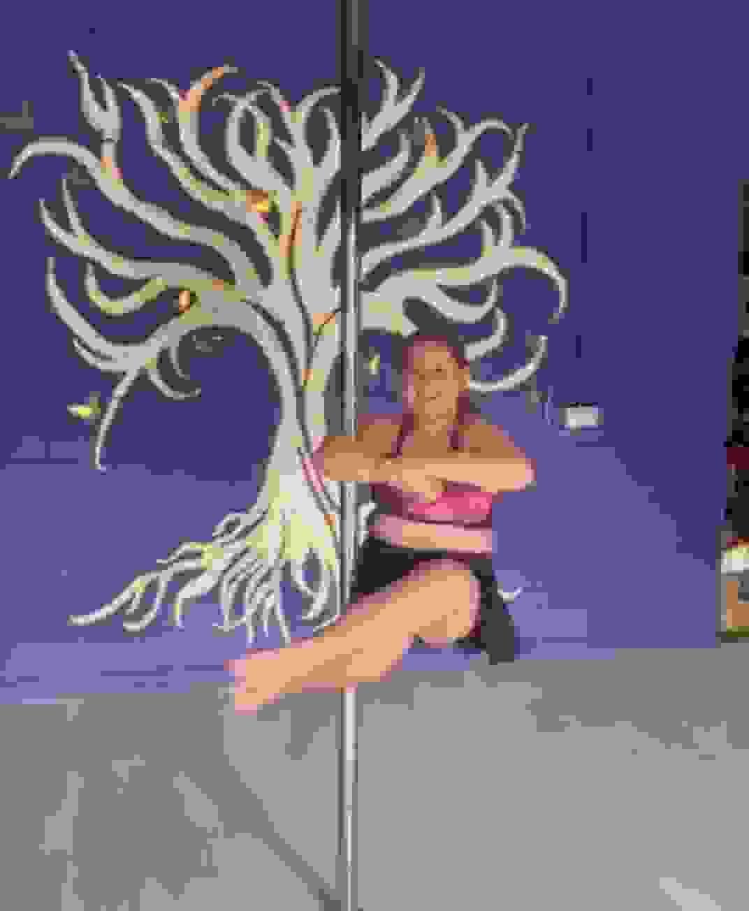 Junior pole fitness Junior pole fitness