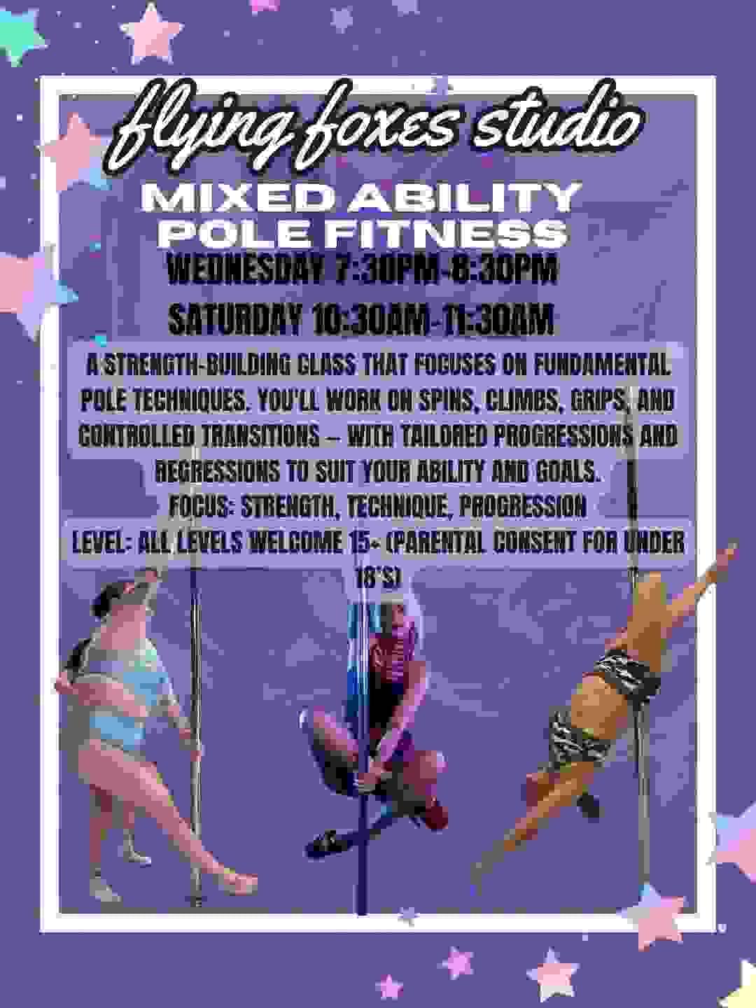 Pole fitness can encourage and empower you Pole fitness can encourage and empower you