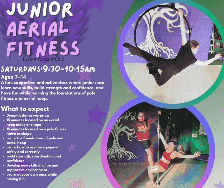 Junior pole fitness Junior pole fitness