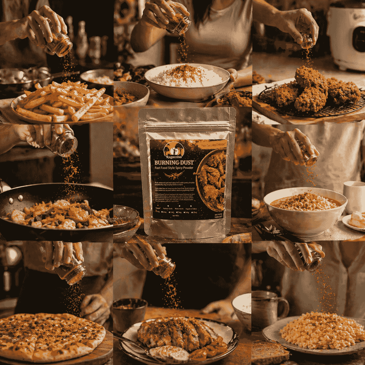 Indulge in our range of innovative snacks that blend classic flavors with contemporary twists. From crunchy bites to savory treats, each snack is crafted to celebrate the fun and excitement of childhood snacking. Perfect for sharing or enjoying solo, our snacks are designed to make every moment a tasty experience. Unique Snacks What We Offer Ragazzino Foods Corporation is a bold and innovative brand that brings back the flavors of childhood through fast food-style spicy powders, dipping salts, snacks, and other unique creations. Our products are rooted in nostalgia, crafted to spark memories and deliver a fun, flavorful experience in every bite. Indulge in our range of innovative snacks that blend classic flavors with contemporary twists. From crunchy bites to savory treats, each snack is crafted to celebrate the fun and excitement of childhood snacking. Perfect for sharing or enjoying solo, our snacks are designed to make every moment a tasty experience. Unique Snacks What We Offer Ragazzino Foods Corporation is a bold and innovative brand that brings back the flavors of childhood through fast food-style spicy powders, dipping salts, snacks, and other unique creations. Our products are rooted in nostalgia, crafted to spark memories and deliver a fun, flavorful experience in every bite.