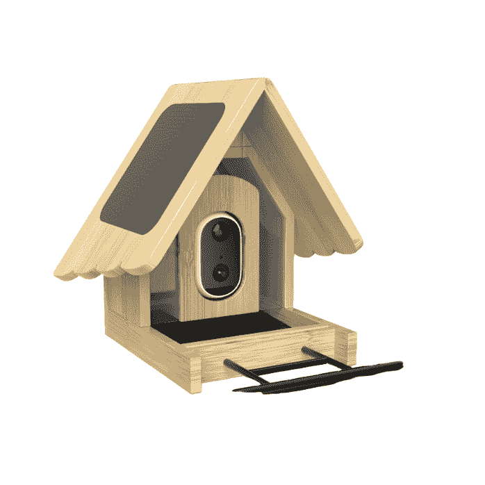 Detiko bird feeder; bamboo bird feeder