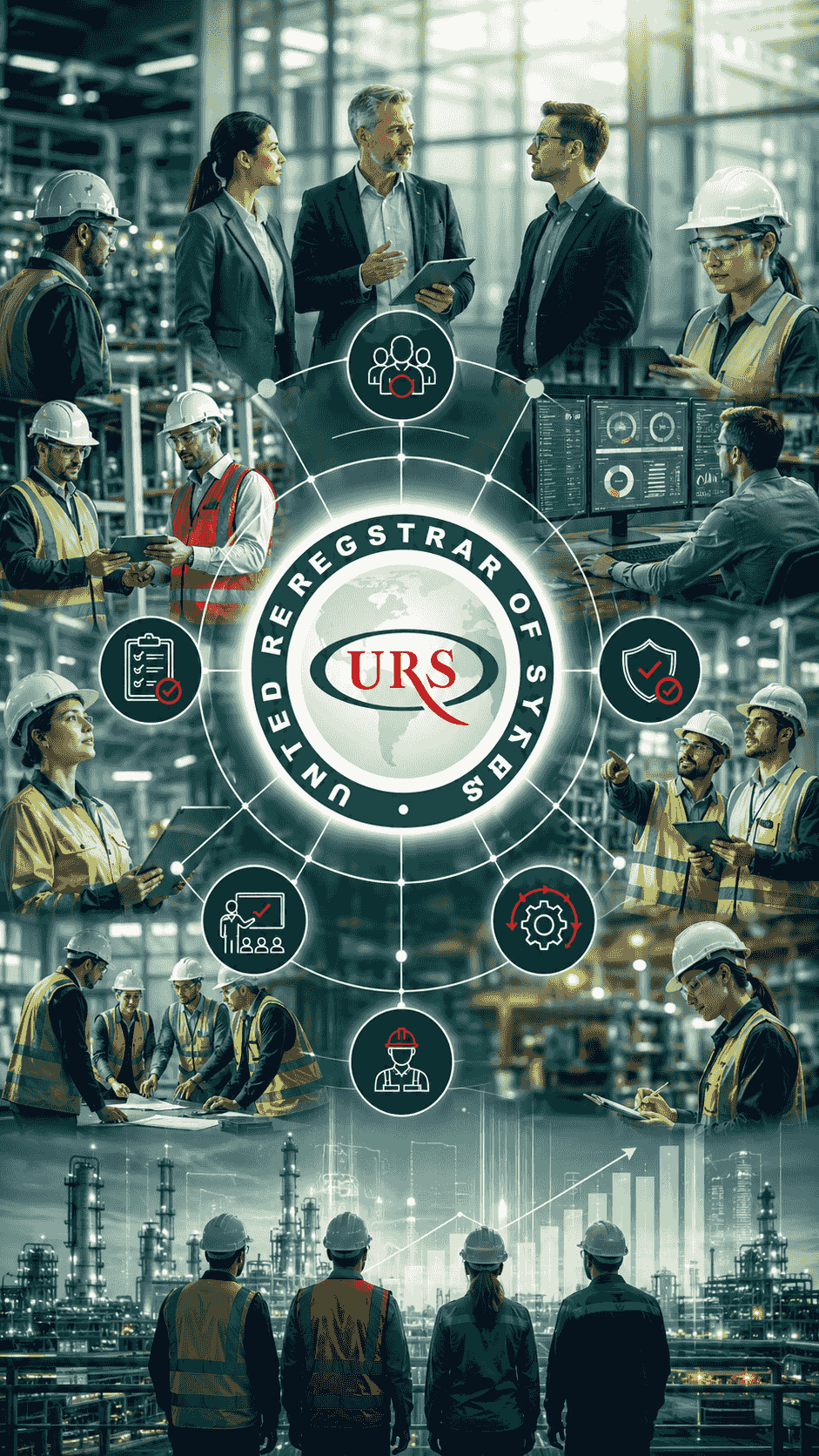 An integrated management system linking occupational health and safety with planning, risk management, and continual improvement. An integrated management system linking occupational health and safety with planning, risk management, and continual improvement.