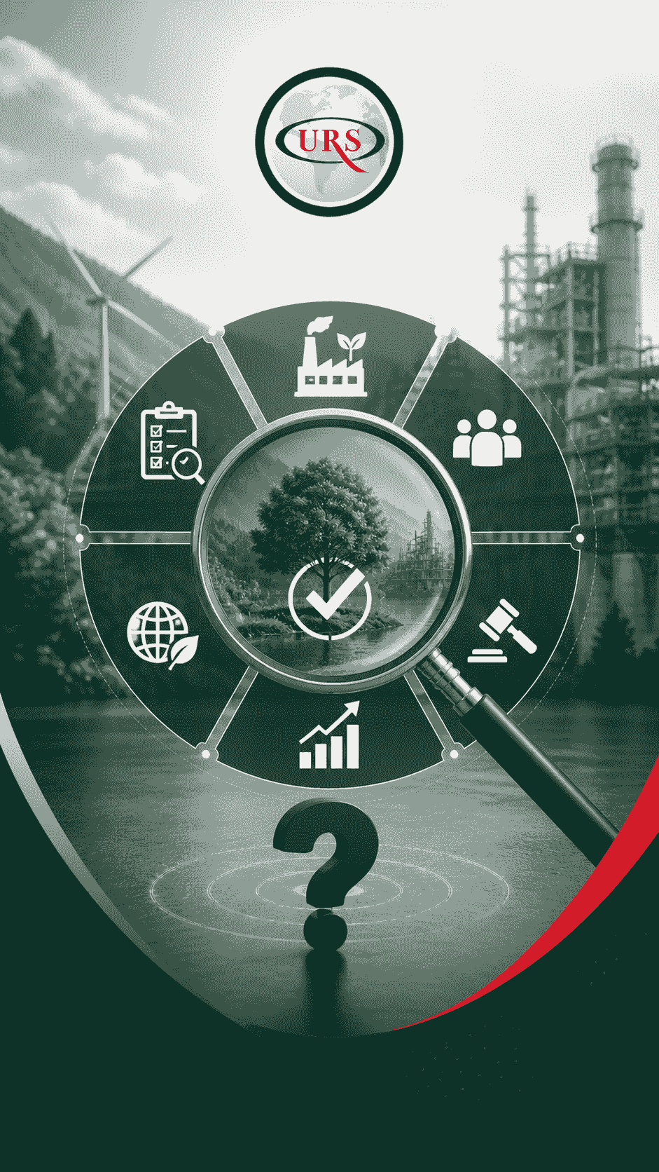 A corporate and industrial scene reflecting the flexibility of applying ISO 14001 across industrial, logistics, service, and technology sectors, with visual elements suggesting the management of emissions, waste, energy, and chemicals, as well as the improvement of environmental footprint according to the nature of each sector. A corporate and industrial scene reflecting the flexibility of applying ISO 14001 across industrial, logistics, service, and technology sectors, with visual elements suggesting the management of emissions, waste, energy, and chemicals, as well as the improvement of environmental footprint according to the nature of each sector.