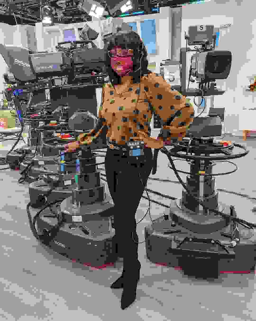 Behind the scenes on a shoot about my role at HSN. Behind the scenes on a shoot about my role at HSN.