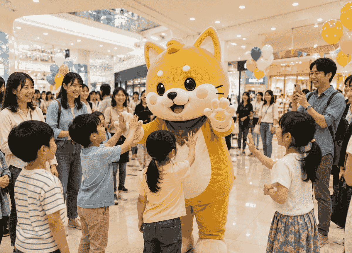 【企業マスコット】企業理念やブランドイメージを表現するオリジナル着ぐるみを製作します。 展示会や受付、周年イベントなど、企業の顔として幅広く活躍します。 【企業マスコット】企業理念やブランドイメージを表現するオリジナル着ぐるみを製作します。 展示会や受付、周年イベントなど、企業の顔として幅広く活躍します。
